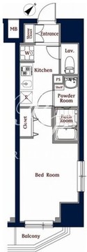 Nステージ上野 604 間取り図