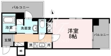 カスタリア大森3 509 間取り図