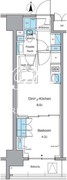 ルフォンプログレ上野稲荷町 1302 間取り図