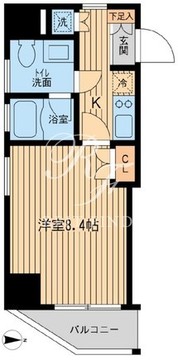 レジデンス大森 401 間取り図