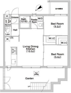 コンフォリア学芸大学 106 間取り図