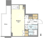 ミュプレ高田馬場 706 間取り図 ?>
