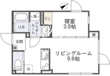 パセオ都立大学ノース 202 間取り図