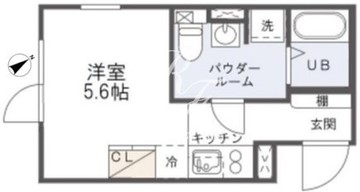 パセオ都立大学サウス 304 間取り図