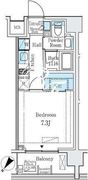 ディームス大塚 1002 間取り図
