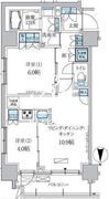 パークアクシス両国馬車通り 805 間取り図