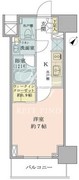 ザ・パークワンズ品川戸越 902 間取り図
