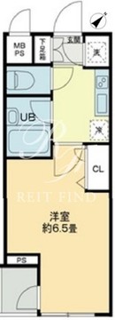 クロスレジデンス蒲田 309 間取り図