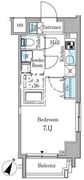 リオプラド赤坂 201 間取り図