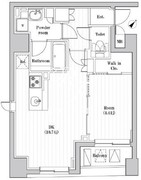 レジデンス文京春日 203 間取り図 ?>