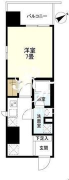 リバーレ浅草駒形 502 間取り図