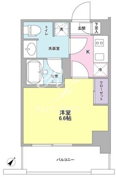 プラース千代田富士見 304 間取り図