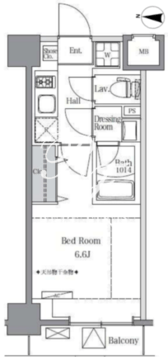 ＢｌｕＲｏｃｋ東品川 103 間取り図