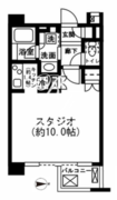 レジディア新宿イースト2 308 間取り図