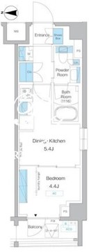 プレディアコート西池袋 601 間取り図