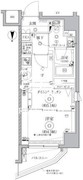 クオリタス門前仲町 301 間取り図
