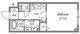 パセオ渋谷本町 202 間取り図