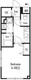 パセオ渋谷本町 201 間取り図