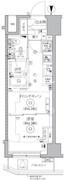 クオリタス門前仲町 603 間取り図 ?>
