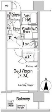 コンフォリア木場親水公園 204 間取り図