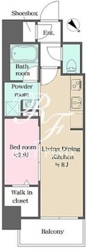 ウエリスアーバン大塚 1104 間取り図