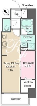 ウエリスアーバン大塚 1102 間取り図