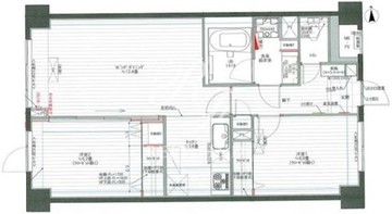 レジディア目白 804 間取り図