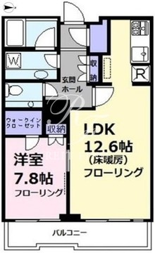 白金タワー 2203 間取り図