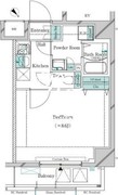 ガリシア八広駅前 601 間取り図
