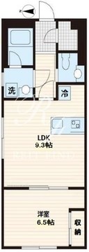 フレア四谷 102 間取り図
