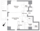 レジディア東麻布 503 間取り図