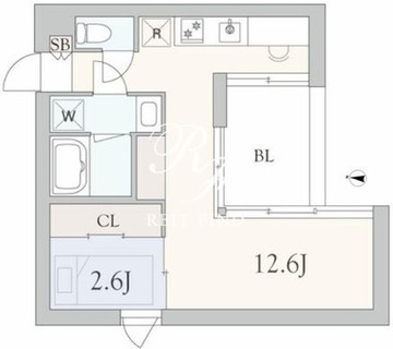 グランデュオ代々木3 303 間取り図