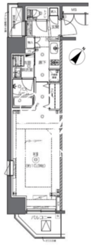 ズーム日本橋馬喰町 701 間取り図