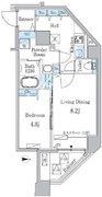 アーバンパーク入谷 1101 間取り図