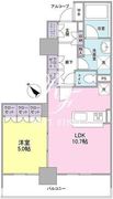 ラサンテ五反田 704 間取り図