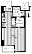 セリーズ門前仲町 203 間取り図