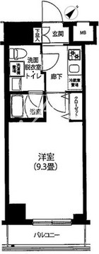 アイルヴァーチェ押上ノルド 202 間取り図