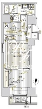 ヴァレッシア上野ノースシティ 1203 間取り図