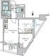ディームス蔵前アベニュー 701 間取り図