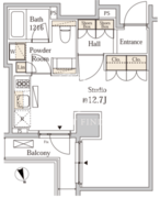 パークアクシス代官山 802 間取り図