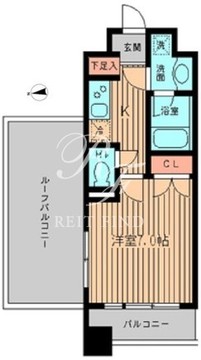 KDXレジデンス神楽坂 804 間取り図