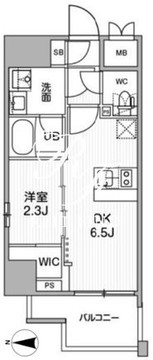 シーフォルム木場2 501 間取り図