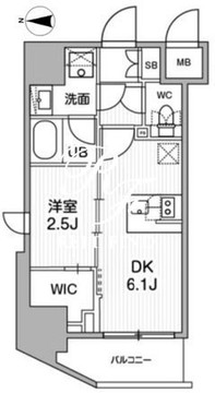 シーフォルム木場 901 間取り図