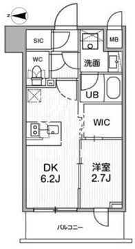 シーフォルム木場 903 間取り図