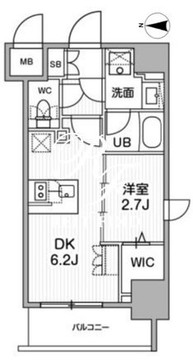 シーフォルム木場 905 間取り図