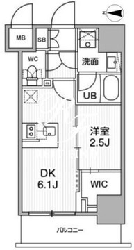 シーフォルム木場 1002 間取り図