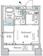プライマル中央MINATO 307 間取り図