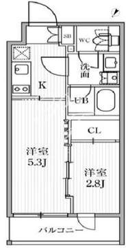 シーフォルム東池袋 403 間取り図