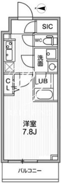 オルタナ亀戸2 204 間取り図