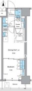 ルフォンプログレ上野稲荷町 503 間取り図
